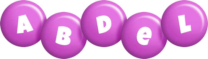 Abdel candy-purple logo
