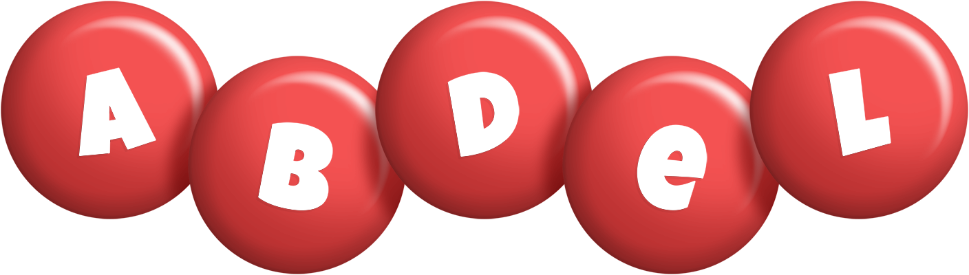 Abdel candy-red logo