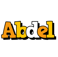 Abdel cartoon logo