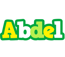 Abdel soccer logo