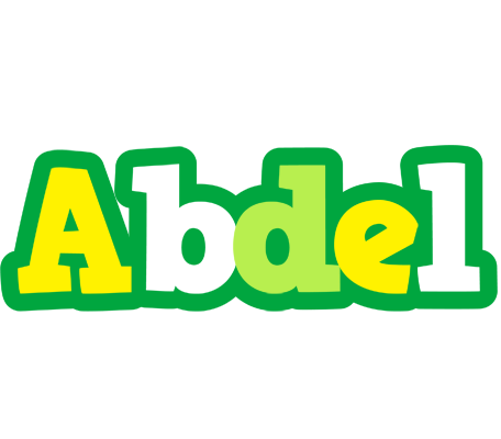 Abdel soccer logo