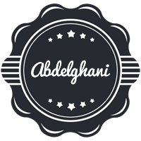 Abdelghani badge logo