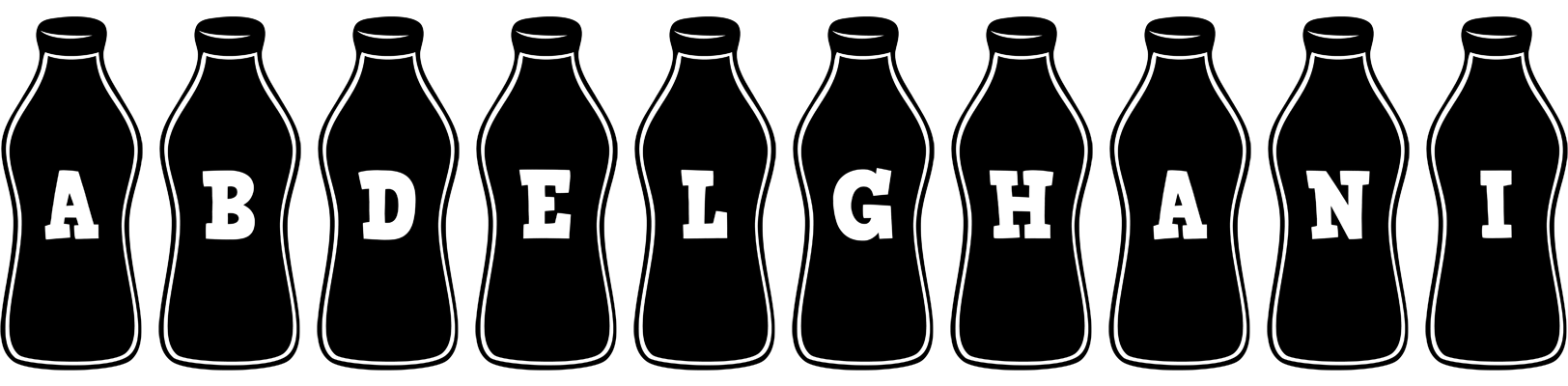 Abdelghani bottle logo