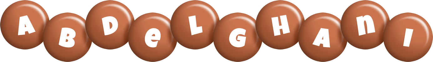 Abdelghani candy-brown logo