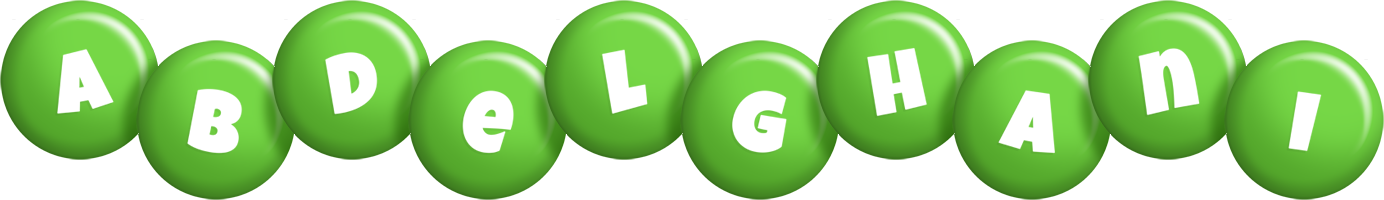 Abdelghani candy-green logo