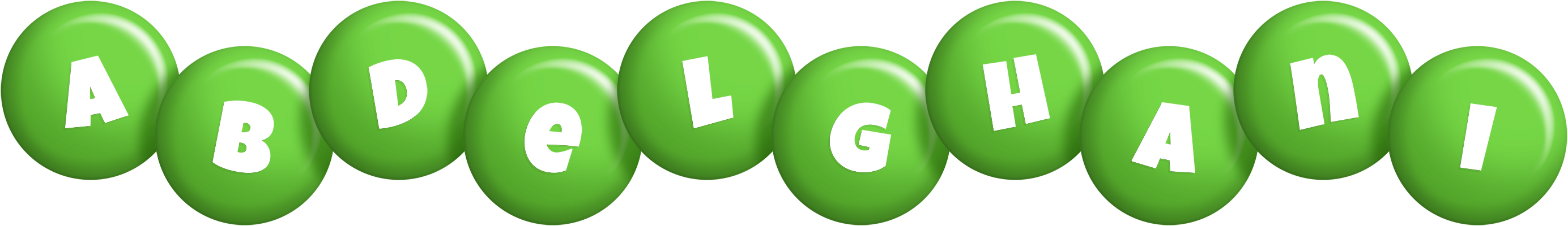 Abdelghani candy-green logo