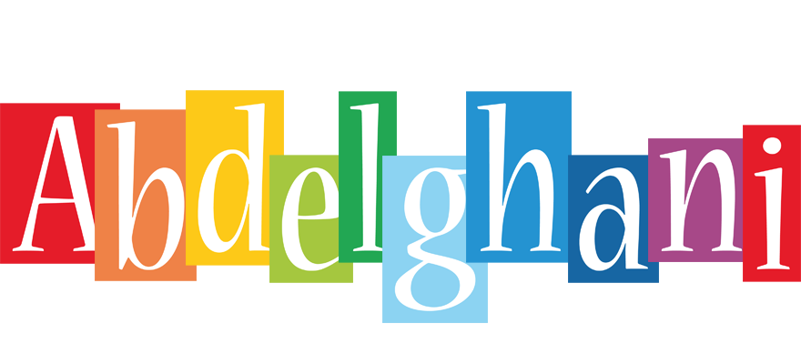 Abdelghani colors logo