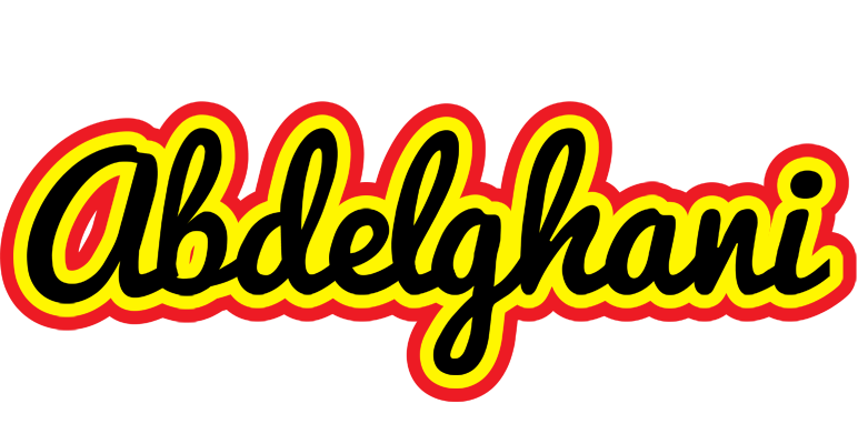 Abdelghani flaming logo