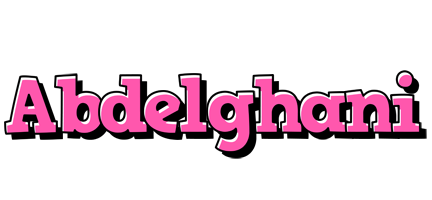 Abdelghani girlish logo