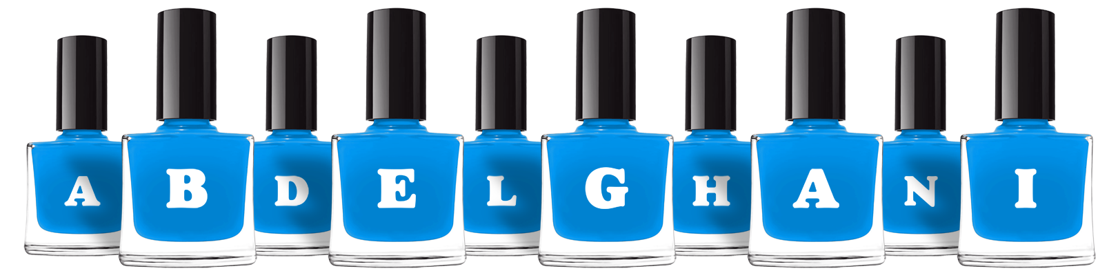 Abdelghani glossy logo
