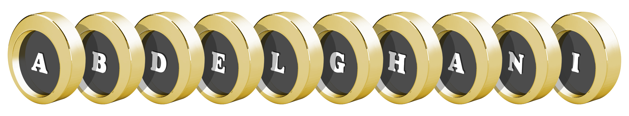 Abdelghani gold logo