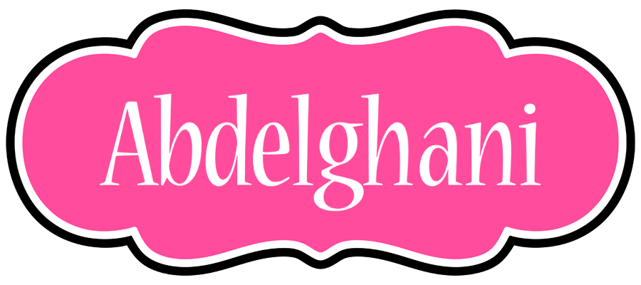 Abdelghani invitation logo