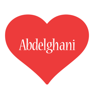 Abdelghani love logo