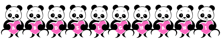 Abdelghani love-panda logo