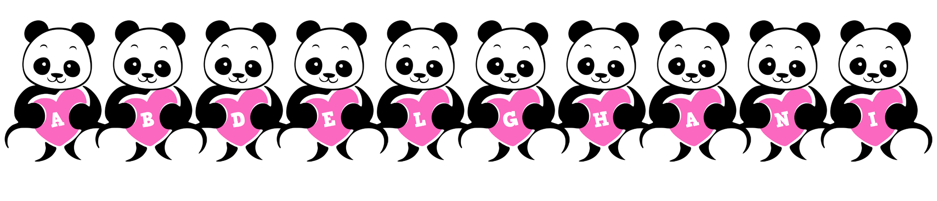 Abdelghani love-panda logo