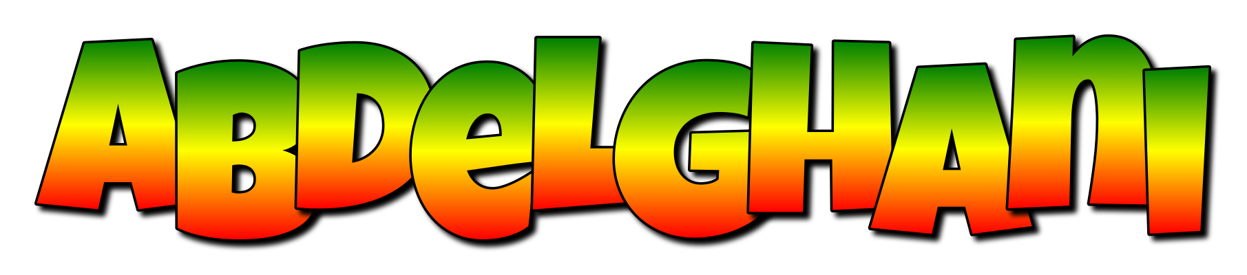 Abdelghani mango logo