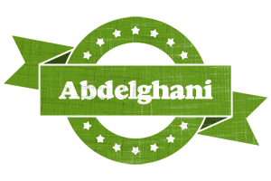 Abdelghani natural logo