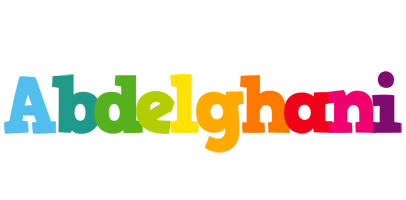 Abdelghani rainbows logo