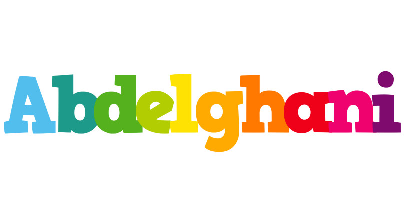 Abdelghani rainbows logo