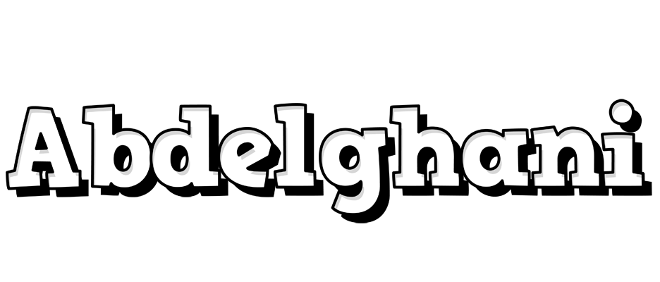 Abdelghani snowing logo