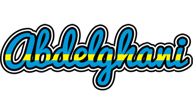 Abdelghani sweden logo