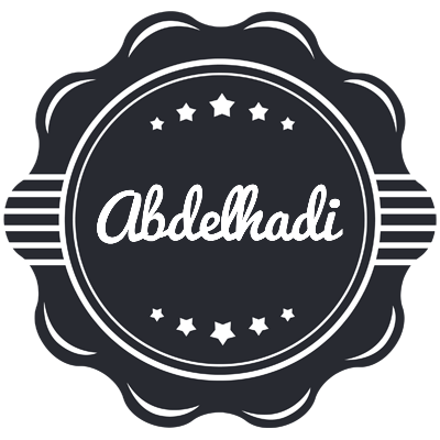 Abdelhadi badge logo
