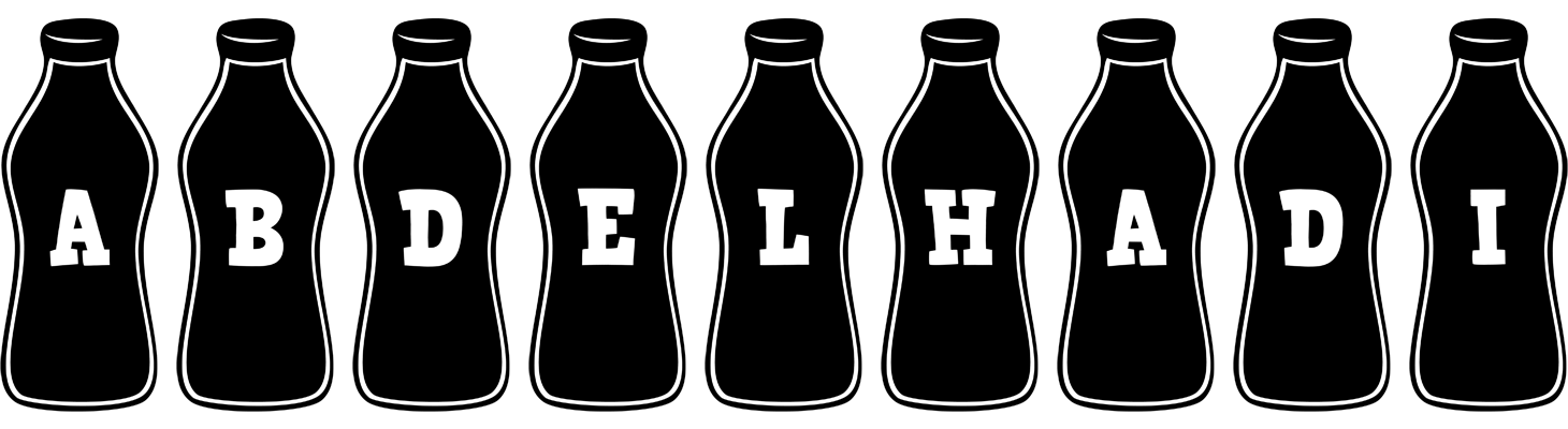 Abdelhadi bottle logo