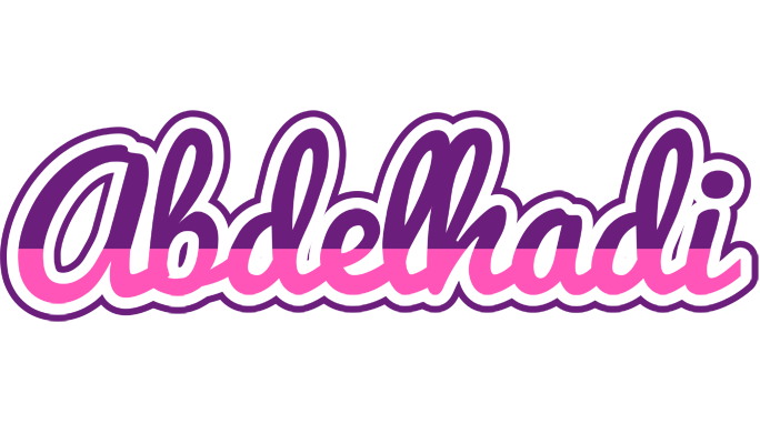 Abdelhadi cheerful logo