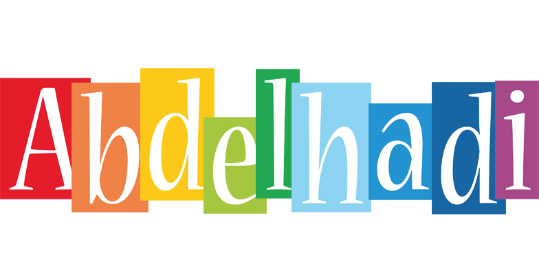 Abdelhadi colors logo