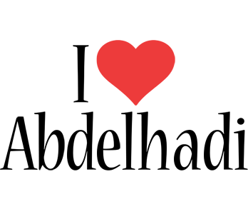 Abdelhadi i-love logo