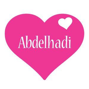 Abdelhadi love-heart logo
