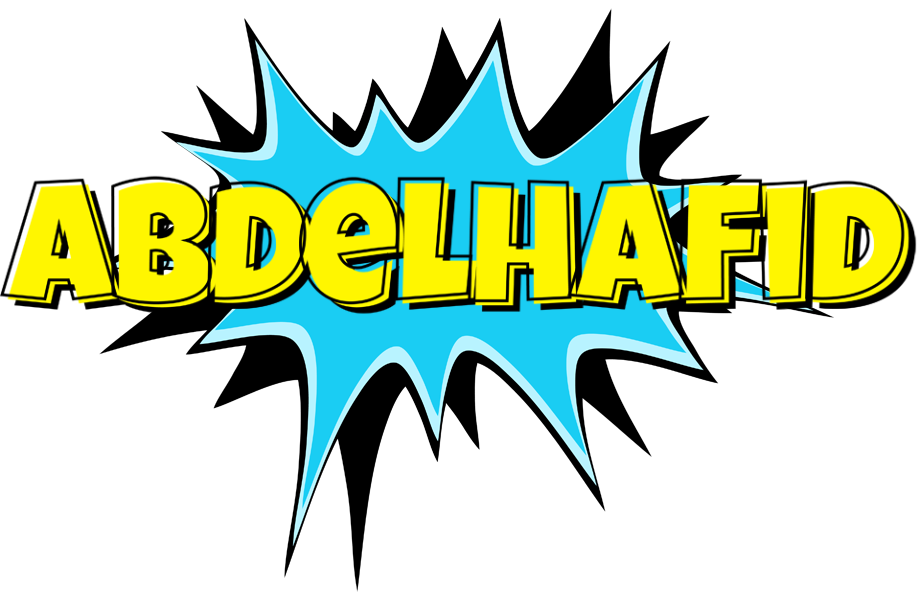 Abdelhafid amazing logo