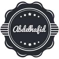 Abdelhafid badge logo