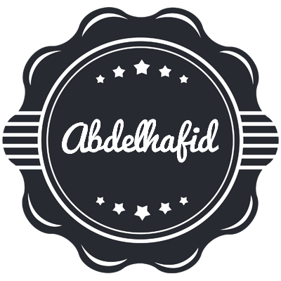 Abdelhafid badge logo