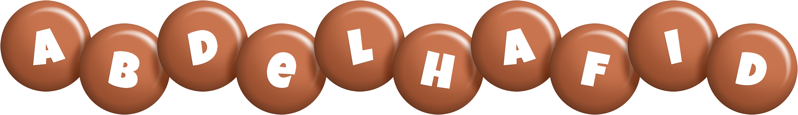 Abdelhafid candy-brown logo