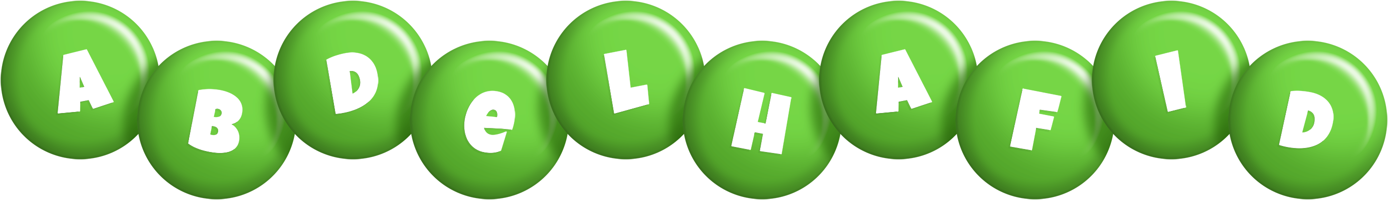 Abdelhafid candy-green logo