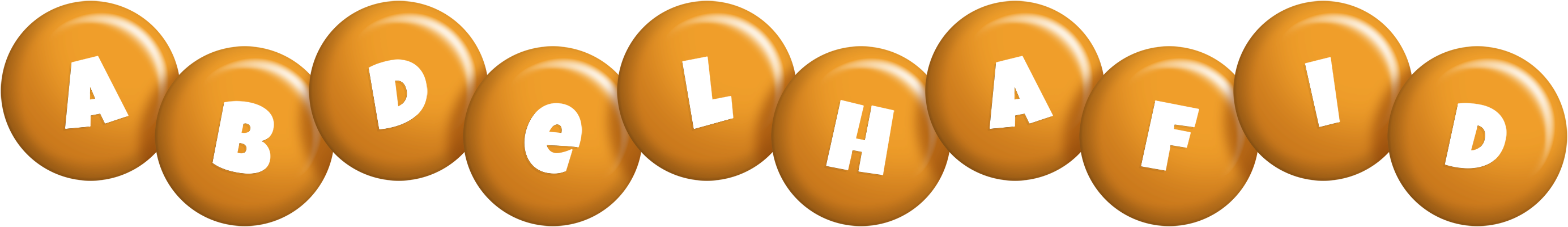 Abdelhafid candy-orange logo