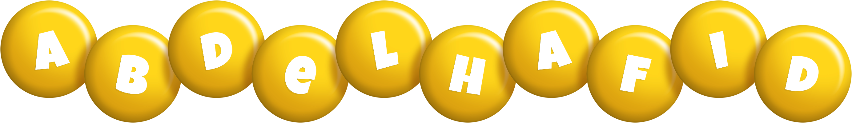 Abdelhafid candy-yellow logo