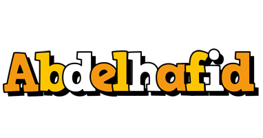 Abdelhafid cartoon logo