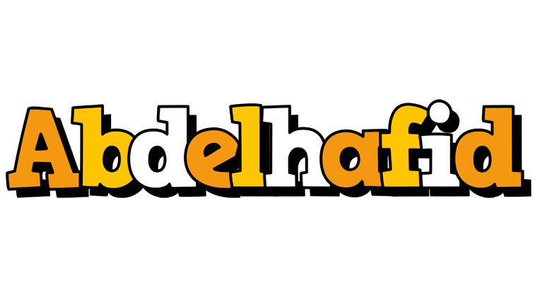 Abdelhafid cartoon logo