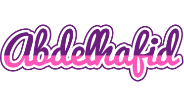 Abdelhafid cheerful logo