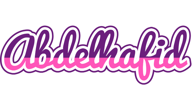 Abdelhafid cheerful logo