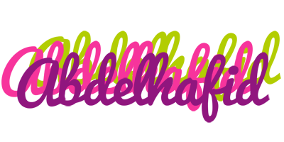 Abdelhafid flowers logo