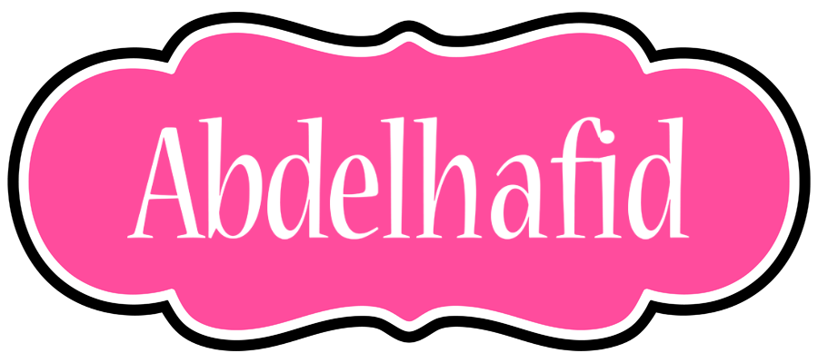 Abdelhafid invitation logo