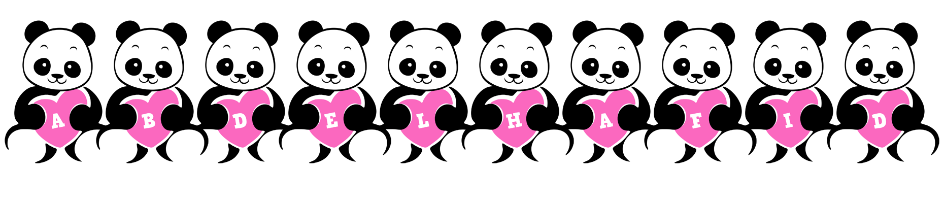 Abdelhafid love-panda logo