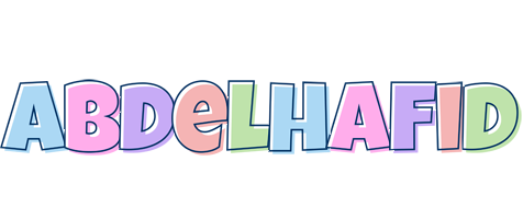 Abdelhafid pastel logo