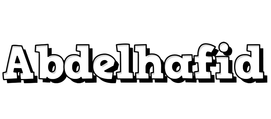 Abdelhafid snowing logo