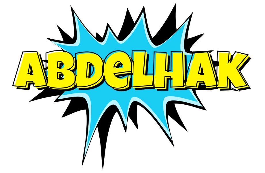Abdelhak amazing logo