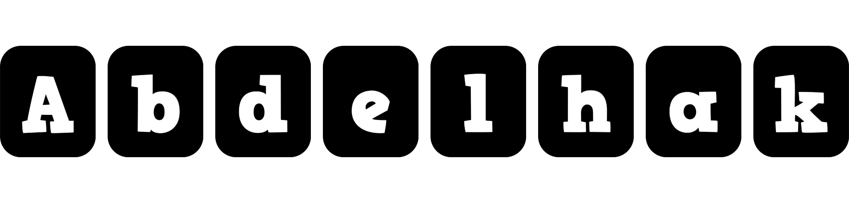 Abdelhak box logo