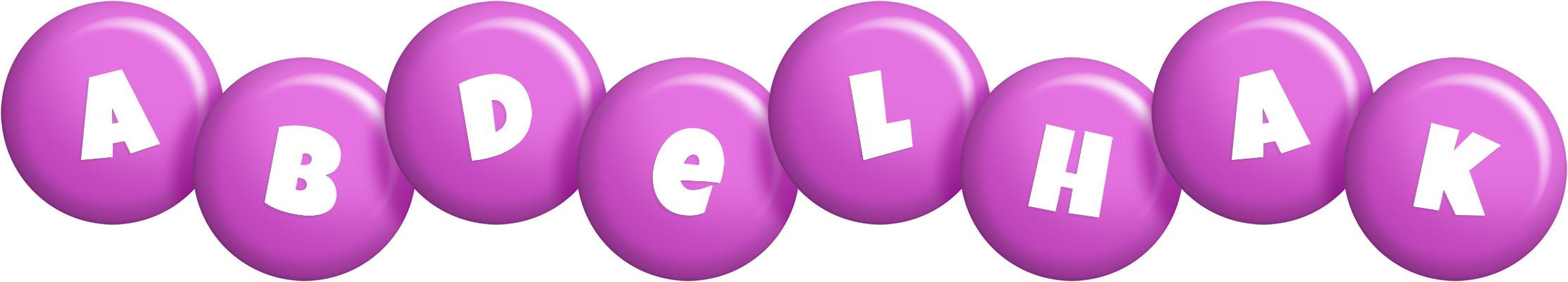 Abdelhak candy-purple logo